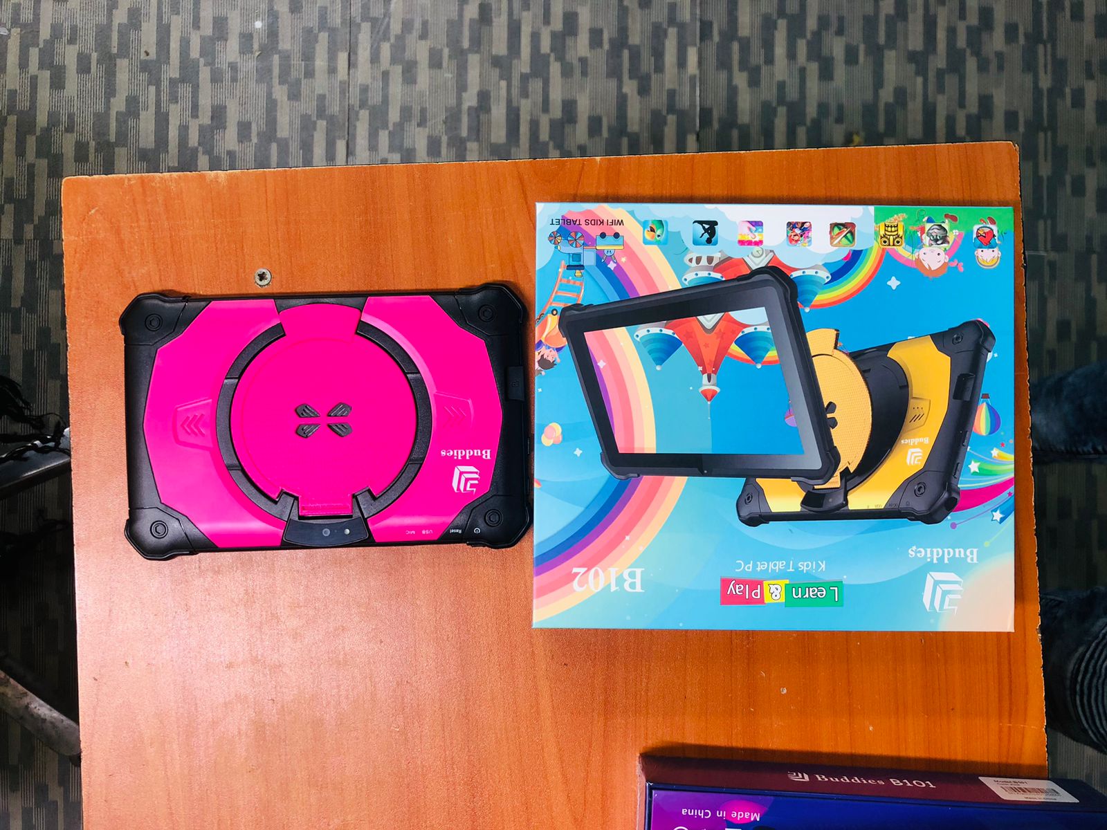BUDDIES KIDS STUDY TABLETS RAM 2GB,ROM 32GB Without SIM CARD SLOT, MODEL:B102