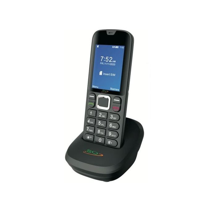 SQ LS 668 2.4" Wireless Desktop Phone with dual sim card slot