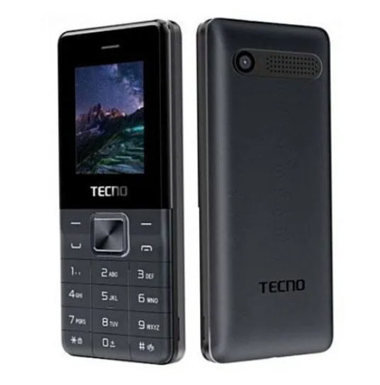 New Tecno T 301 1.77" Display 4MB ROM+4MB RAM Memory Card Slot up to 32GB Dual Sim Torch Wireless FM Radio 1050mAh Battery Capacity Feature phone Katululu  kabambe