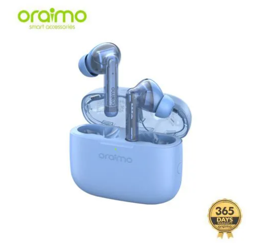 [PROMOTION!] Oraimo FreePods Lite MODEL OTW-330 ENC 40-hour Playtime Havybass True Wireless Earbuds With APP control Bluetooth earphone