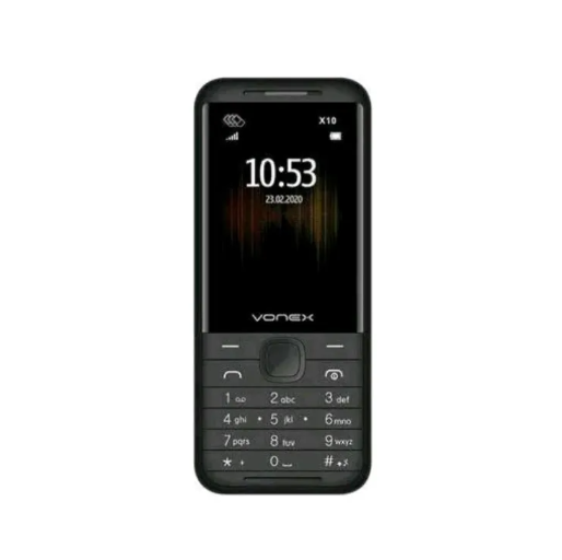 VONEX X10 BRAND NEW KABAMBE / BATTON FEATURE PHONE WITH BIG BATTERY 2500MAH DUAL SIM 2 SIM CARD SLOT FM RADIO CAMERA WITH 1 YEAR WARRANTY PHONES