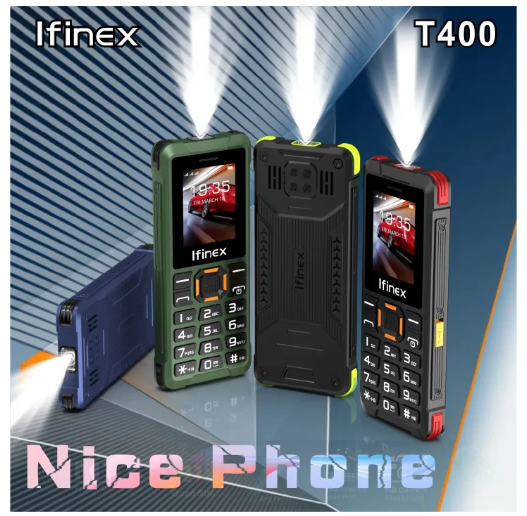 {PROMOTION!} Ifinex T400 Triple 3 sim card 1.77'' Big Touch wireless FM Kabambe Katululu Mulika Mwizi New arrival Ifinex T 400 Feature phone PLUS FREE WIRED EARPHONES