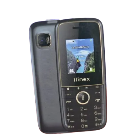 NEW IFINEX N9 BIG BATTERY 3240MAH, BIG TORCH, FM RADIO, CAMERA, SREEN DISPLAY 1.77'', BATTON/KATULULU/MULIKA MWIZI/KABAMBE/FEATURE PHONE WITH ONE YEAR WARRANTY
