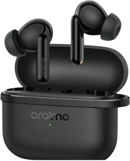 [BLACK FRIDAY OFFER!] ORAIMO SPACEBUD LITE OTW-324 Up To 40hrs Long Playtime New lite series OTW - 324 pods with sound 360 spatial audio & anti lost Lanyard Heavy Bass Input: Type-C & Bluetooth