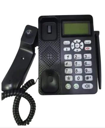 SQ LS 810 Desktop Wireless Phone Landline Dual Sim Card SMS Functionality Desktop Telephone Office / Home Phone Kabambe / Feature Phone