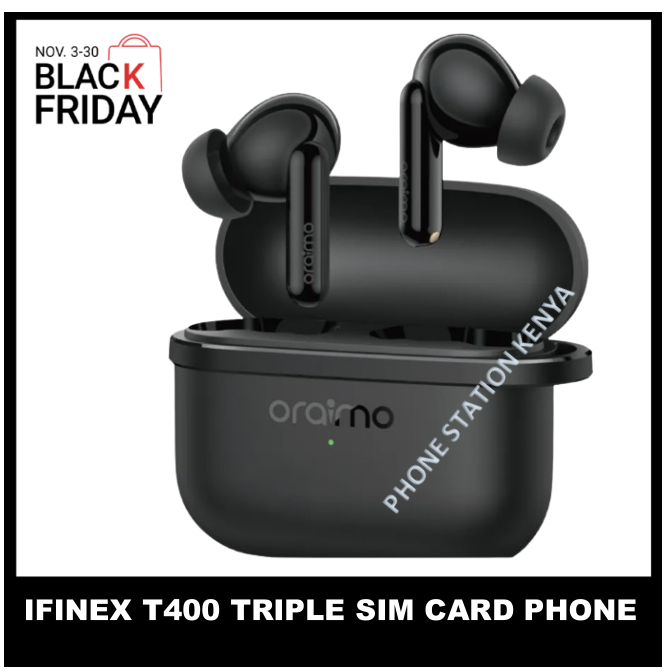 [BLACK FRIDAY OFFER!] ORAIMO SPACEBUD LITE OTW-324 Up To 40hrs Long Playtime New lite series OTW - 324 pods with sound 360 spatial audio & anti lost Lanyard Heavy Bass Input: Type-C & Bluetooth