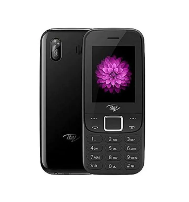 NEW ITEL 5082 Tripple (3) Sim Card Slot  2.4” Display  Wireless FM Radio 1500mAh Battery Feature Phone Kabambe / Katululu / Mobile With 1 Year Warranty