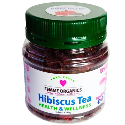 Femme Organics Hibiscus Tea Flowers