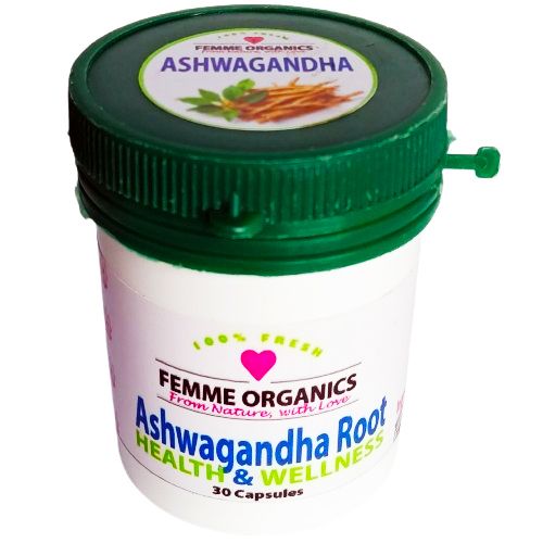 Femme Organics Ashwagandha Capsules