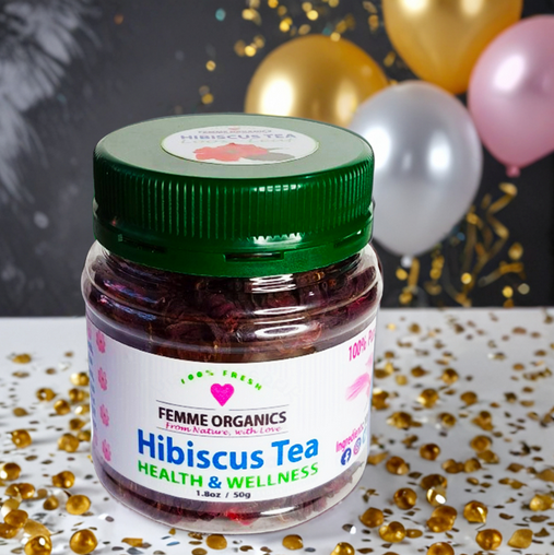 Femme Organics Hibiscus Tea Flowers