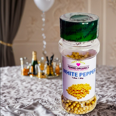 Femme Organics White Pepper 50g