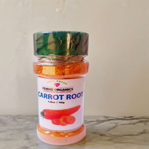 Femme Organics Carrot Root Powder