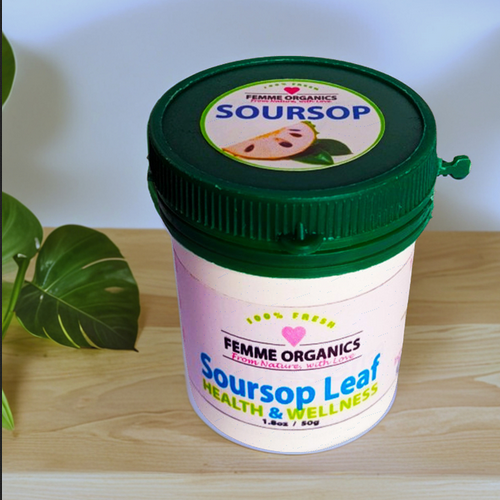 Femme Organics Soursop (Graviola) Capsules