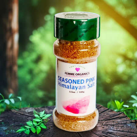 Femme Organics Seasoned Pink Himalayan Salt