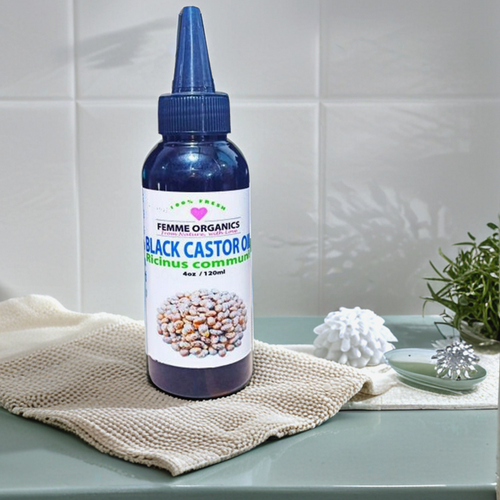 Femme Organics Black Castor Oil 120ml