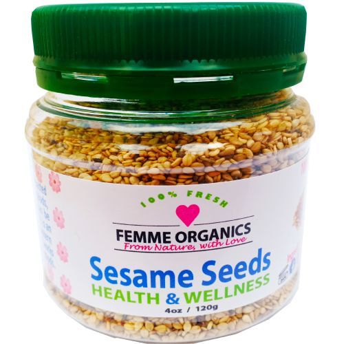 Femme Organics Sesame (Simsim) Seeds 120g