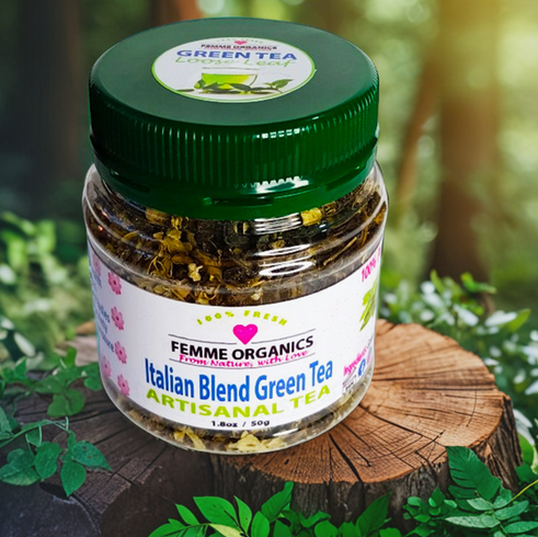 Femme Organics Italian Blend Green Tea