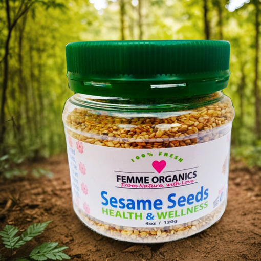 Femme Organics Sesame (Simsim) Seeds 120g