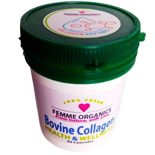 Femme Organics Bovine Collagen Capsules