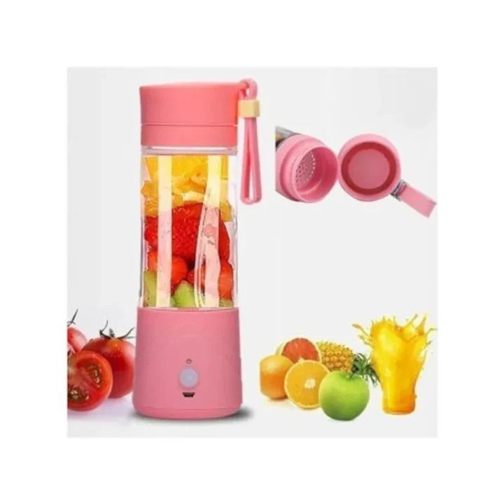 Generic Portable USB Rechargeable Electric Blender- Equipped with a USB rechargeable battery, it ensures you can blend anywhere, anytime, without the need for a power outlet.