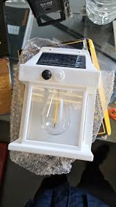 Solar wall lamp with motion and light sensor- No installation is required.Designed for convenience and efficiency, this lamp requires no installation, making it perfect for any exterior wall.