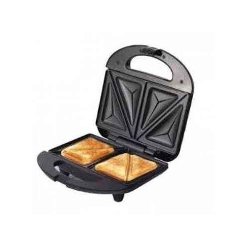 Non Stick Sokany 2 slice Bread Sandwich Maker & Toaster- it features a sleek design, power indicator lights, and a safety lock, making it a must-have for any kitchen,