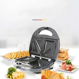 Non Stick Sokany 2 slice Bread Sandwich Maker & Toaster- it features a sleek design, power indicator lights, and a safety lock, making it a must-have for any kitchen,