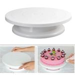 New arrival Plastic Rotating Cake Turntable Cake Decorating Kit Display Stand Baking Tools Accessories- Elevate your cake decorating skills with the Rotating Cake Turntable Cake Decorating Kit.