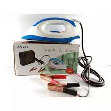 SOLAR BATTERY IRON BOX OPERATES ON DC 12V WITH A 150W POWER CAPACITY, AUTOMATIC TEMPERATURE CONTROL SYSTEM, AND A 3-METER CABLE; BATTERY NOT INCLUDED - The Solar Battery Iron Box is a highly efficient