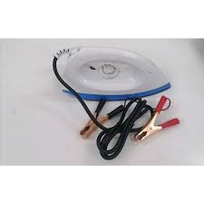 SOLAR BATTERY IRON BOX OPERATES ON DC 12V WITH A 150W POWER CAPACITY, AUTOMATIC TEMPERATURE CONTROL SYSTEM, AND A 3-METER CABLE; BATTERY NOT INCLUDED - The Solar Battery Iron Box is a highly efficient