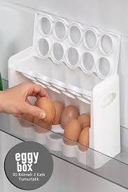 30 GRIDS EGG STORAGE BOX - EGG REFRIGERATOR ORGANIZER EGG CASE HOLDER DISPENSER KITCHEN STORAGE BOXES.The 30 Grids Egg Storage Box is an essential kitchen accessory designed to keep your eggs organize