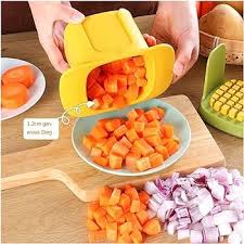 MULTIFUNCTIONAL VEGETABLE CHOPPER FRENCH FRIES CUTTER - HOUSEHOLD HAND PRESSURE ONION DICER CUCUMBER POTATO SLICER