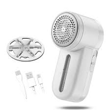 ELECTRIC LINT REMOVER FABRIC SHAVER - INNER BLADE ROTATING, EASY-TO-USE, CONVENIENT TO CARRY and  SHARP BLADES
