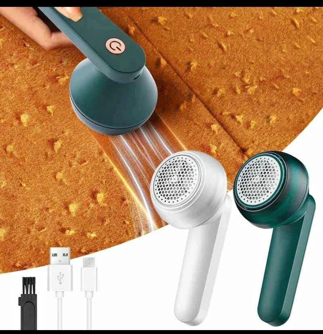 ELECTRIC LINT REMOVER FABRIC SHAVER - INNER BLADE ROTATING, EASY-TO-USE, CONVENIENT TO CARRY and  SHARP BLADES