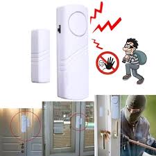 WIRELESS ANTI-THEFT MAGNETIC DOOR/WINDOW SENSOR DETECTOR ALARM SIREN FOR SECURITY WITH WIRELESS BURGLAR ALERT AND EASY INSTALLATION