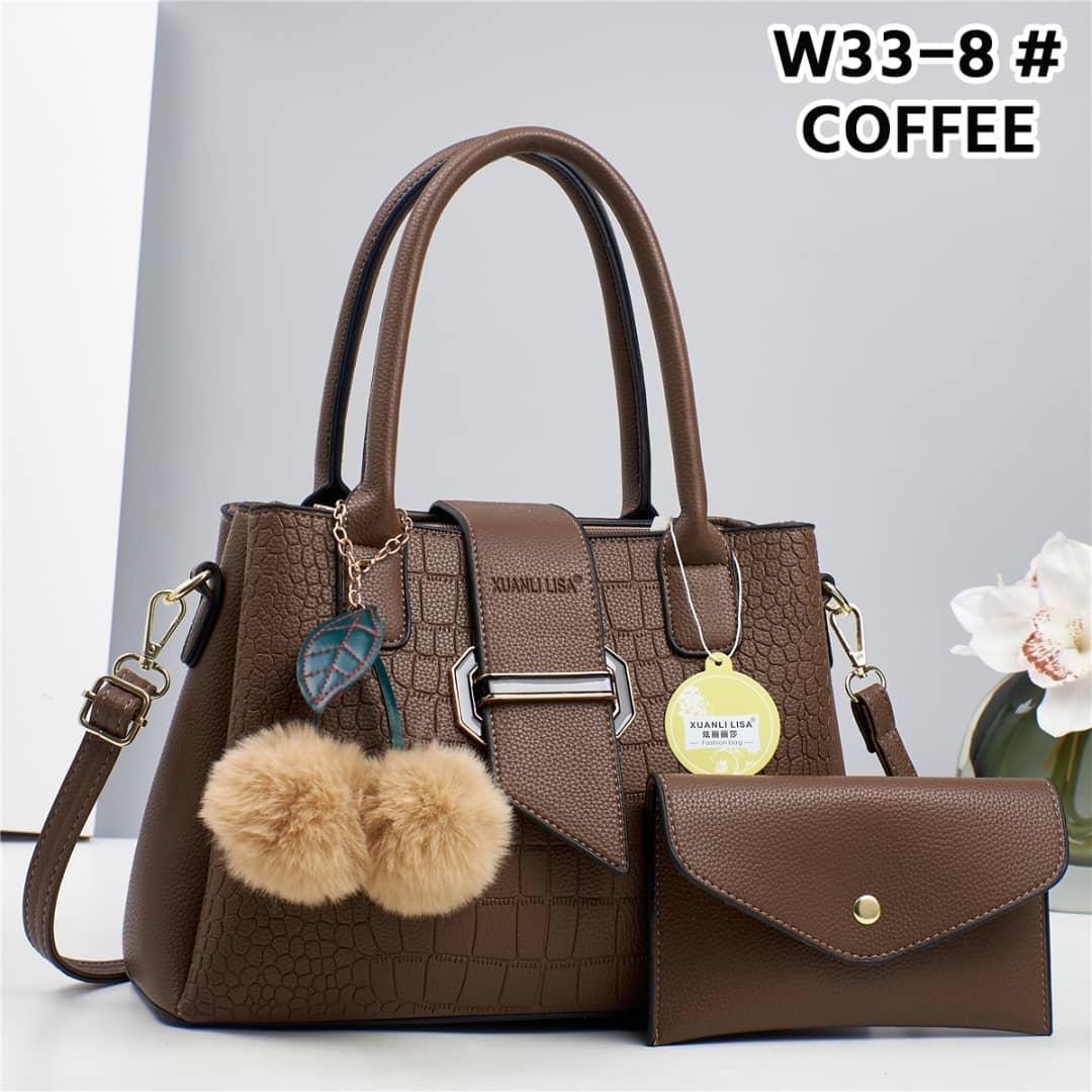 New Arrival High Quality 2-in-1 Large Capacity Ladies Handbag Set – Elegant Tote and Compact Crossbody Bag for Daily, Travel, Work, and Casual Outings