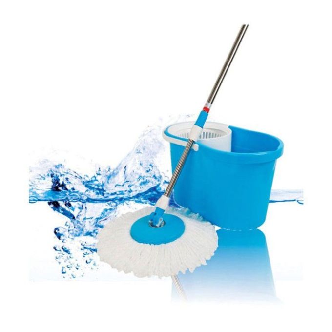 New Arrival High Quality 360° Spin Mop with Rotating 5L Bucket – Long Adjustable Handle, Easy Floor Cleaning System for Home and Office Use✅ Long Adjustable Handle – Customizable to suit your height.