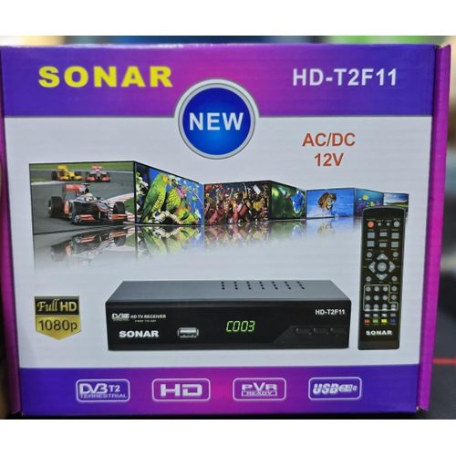 📡 NEW ARRIVAL 🎯 Sonar Free-to-Air 1080P Full HD Digital Set Top Box Decoder – No Monthly Subscriptions, Unlimited Channels