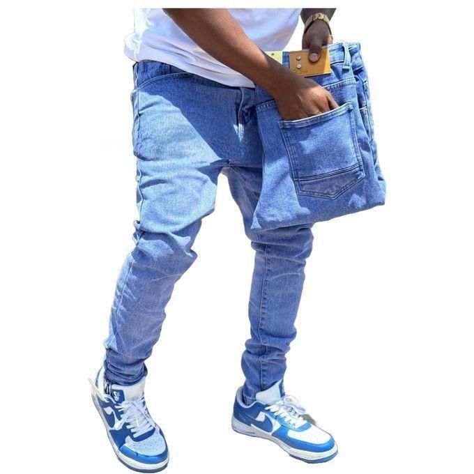 Men’s Premium Stretch Slim Fit Jeans 2-Pack — Advanced Comfort Denim for Everyday Versatility in Timeless Blue & Sophisticated Black