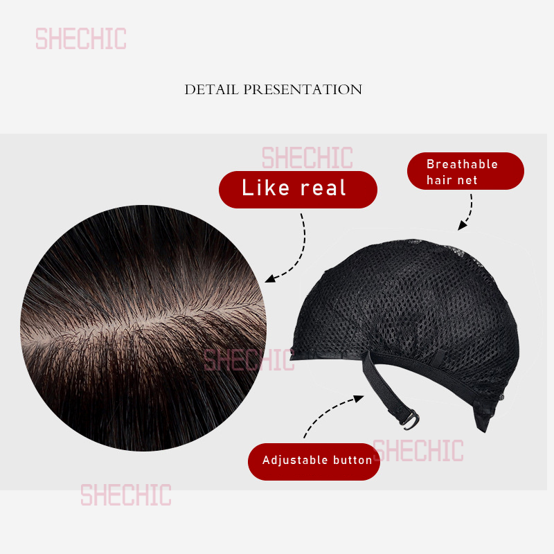 FBK Woman and Girl Short Curly Hair Wigs 5-8 inch Black Hair Wigs Female hairstyle