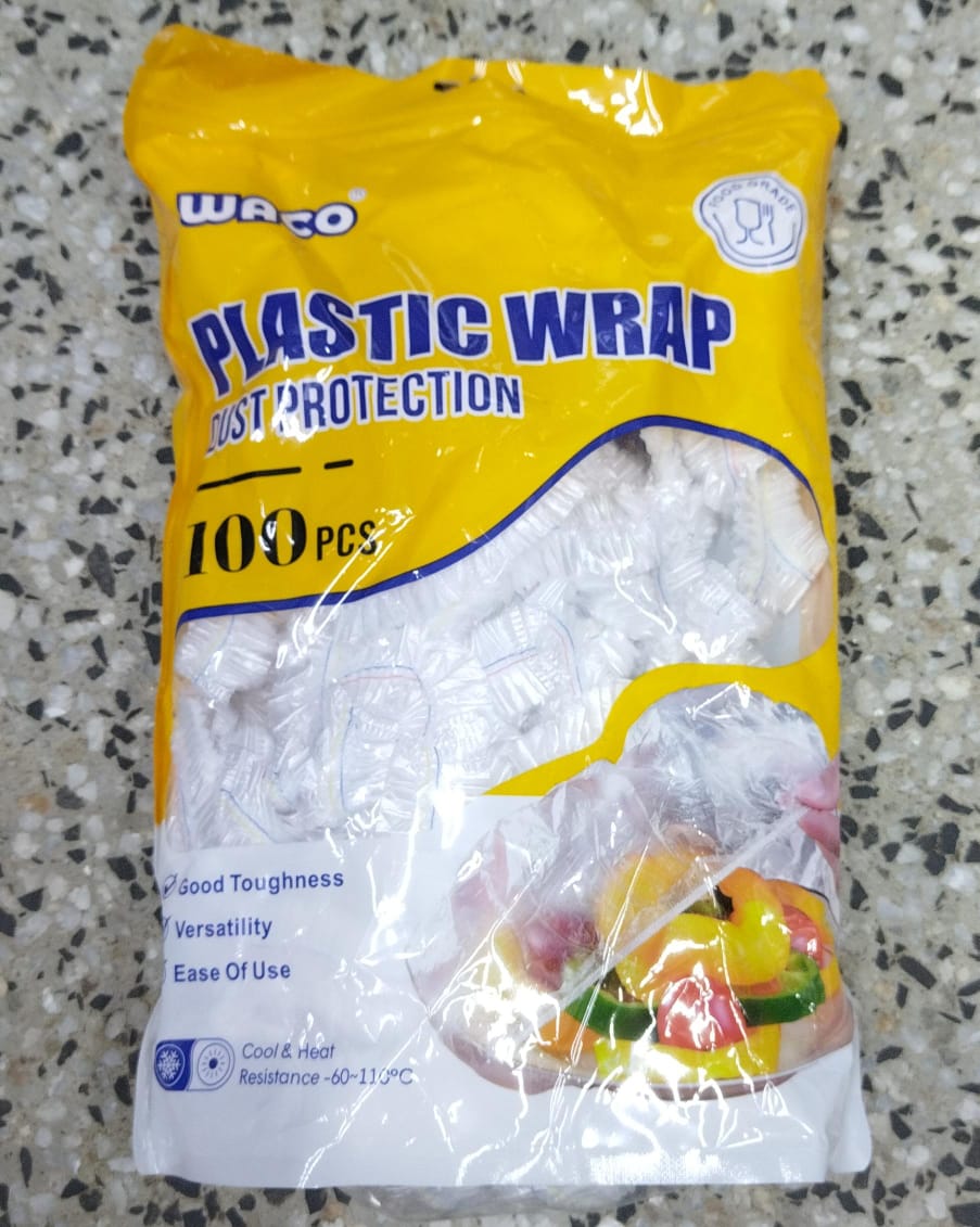 Disposable freshness protection food covers
☑️a pack has 100 pcs