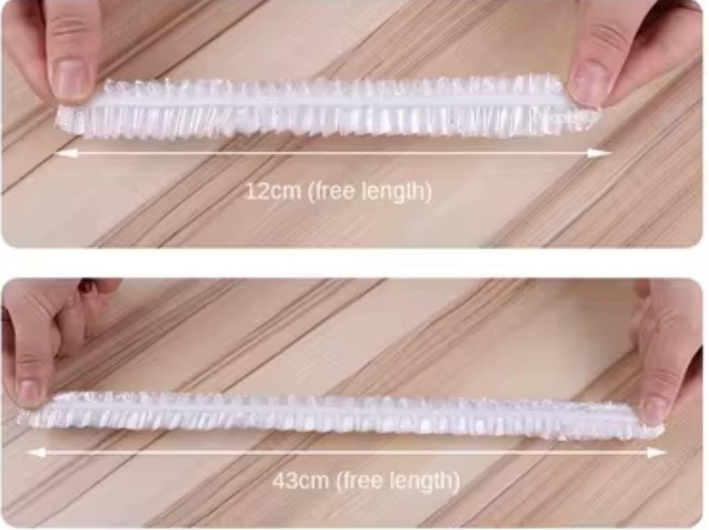 Disposable freshness protection food covers
☑️a pack has 100 pcs