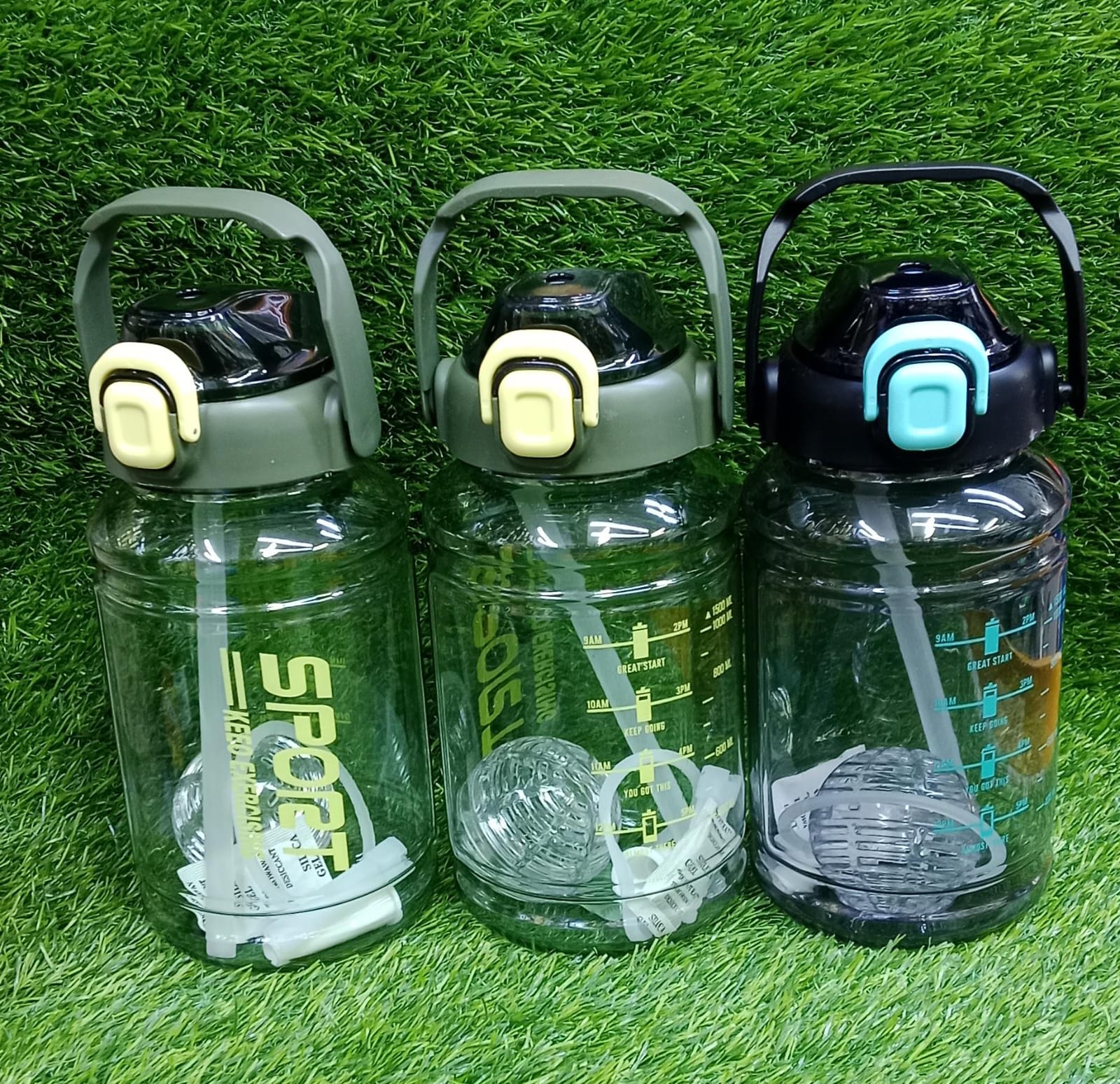 3 pcs classy kitchen Water bottle  sport