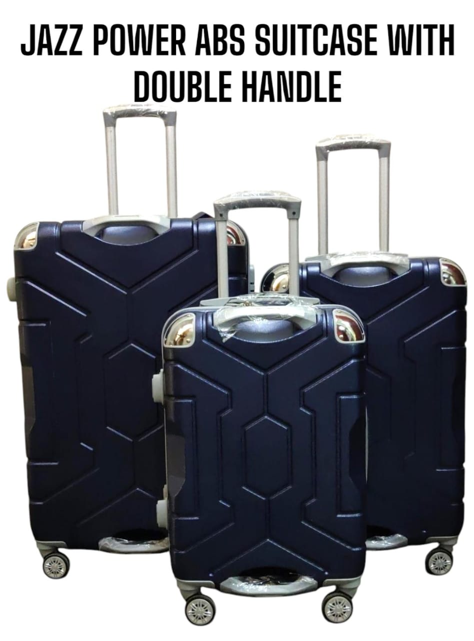 [ KILIMALL BEST PRICES ONLY !!! ]  3 IN 1 SIZE 30 HIGH QUALITY BRAND NEW AFFORDABLE AND UNBREAKABLE JAZZ POWER DOUBLE HANDLE FIBER SUITCASE