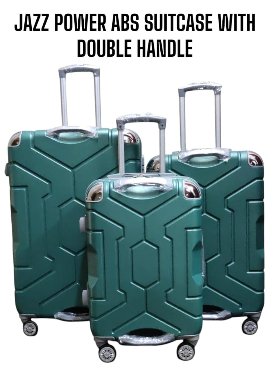 [ KILIMALL BEST PRICES ONLY !!! ]  3 IN 1 SIZE 30 HIGH QUALITY BRAND NEW AFFORDABLE AND UNBREAKABLE JAZZ POWER DOUBLE HANDLE FIBER SUITCASE