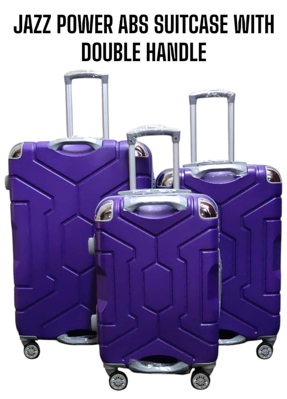 [ KILIMALL BEST PRICES ONLY !!! ]  3 IN 1 SIZE 30 HIGH QUALITY BRAND NEW AFFORDABLE AND UNBREAKABLE JAZZ POWER DOUBLE HANDLE FIBER SUITCASE