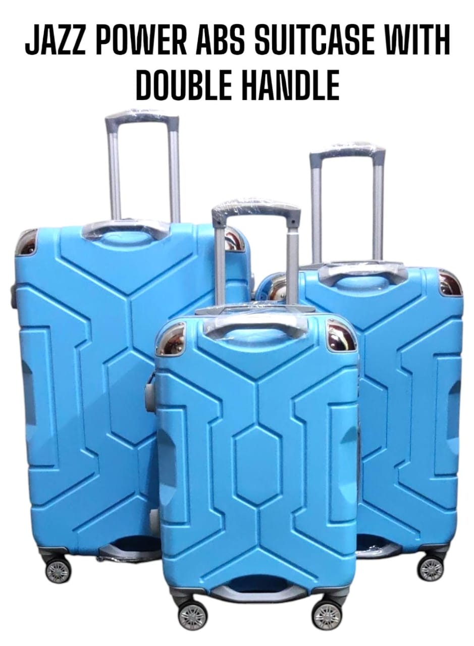 [ KILIMALL BEST PRICES ONLY !!! ]  3 IN 1 SIZE 30 HIGH QUALITY BRAND NEW AFFORDABLE AND UNBREAKABLE JAZZ POWER DOUBLE HANDLE FIBER SUITCASE