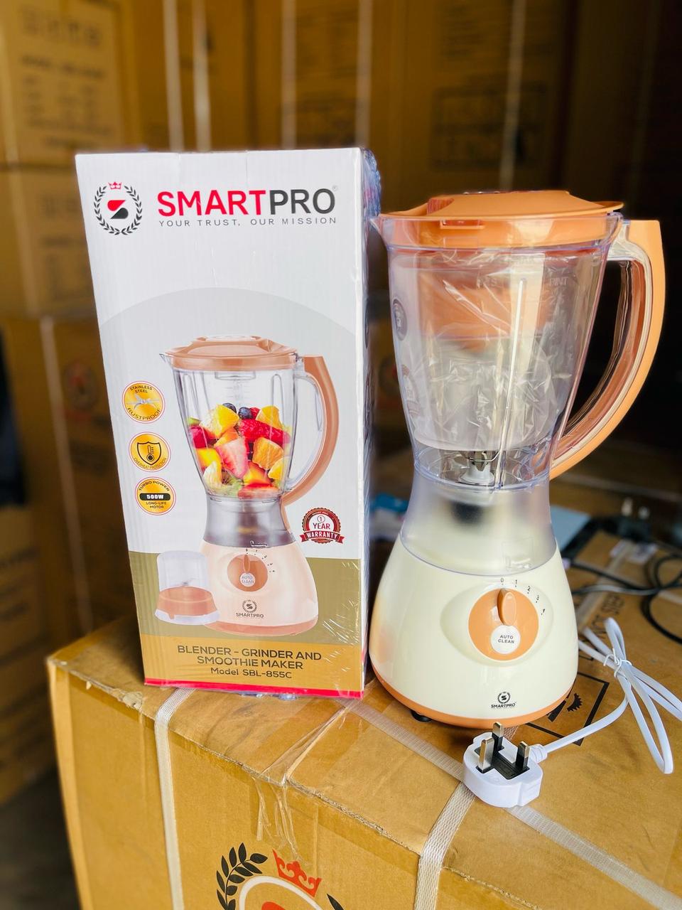 [ MAKES IT EASY AND SAVES COSTS 🤩🤩✨ !!! ] Single Brand New Very High Quality Stylish and Luxurious Home and Kitchen SmartPro blenders  . Designed With Durability and Functionality