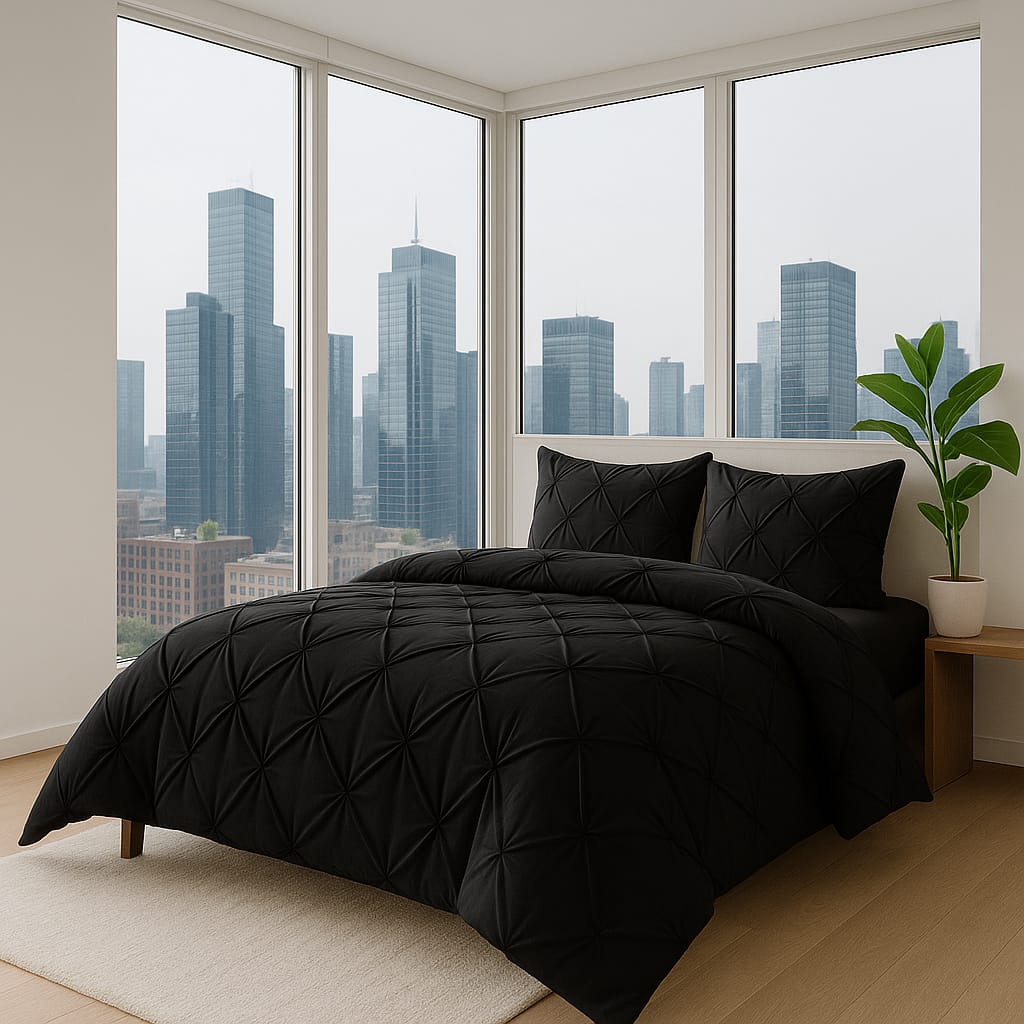 [🔥 CLASSY NEW ARRIVALS🤩🤩✨ !!! ] 3 Pcs Size 5X7 Brand New Very High Quality Stylish and Luxurious Home Compressed Cotton duvets with 2 pillow cases .Designed With Durability and Functionality