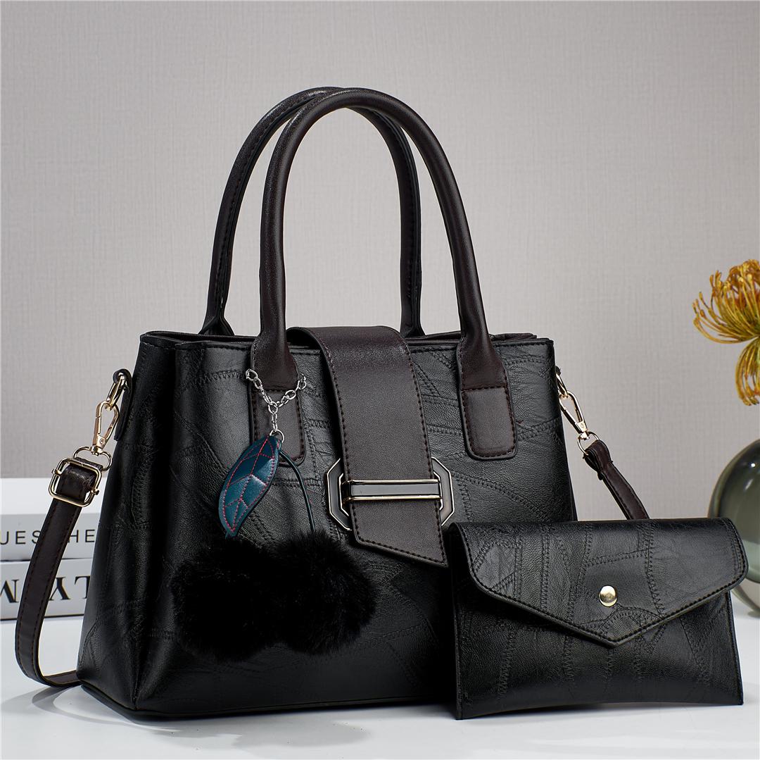 [ ❤EMBRACE THE LATEST TREND 🤩🤩✨ !!! ] 2 IN 1 Brand New High Quality Stylish and Luxurious Comfortable Ladies Handbag ..Designed With Durability and Functionality ✔👌
